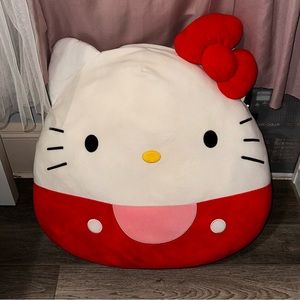 Giant Hello Kitty Squishmallow